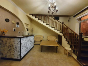 Capsule hostel in the old city of Yerevan